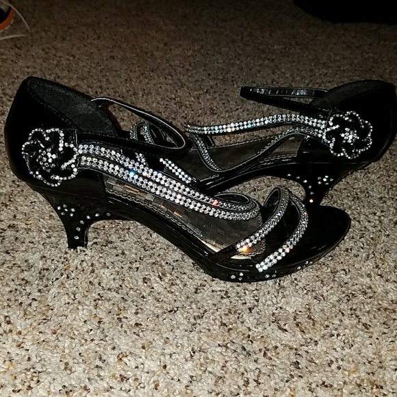 Blingy Heels Top Moda Size 8 1/2 - Picture 4 of 4